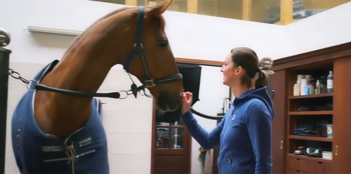 Simone Blum en BEMER Simone Blum en BEMER